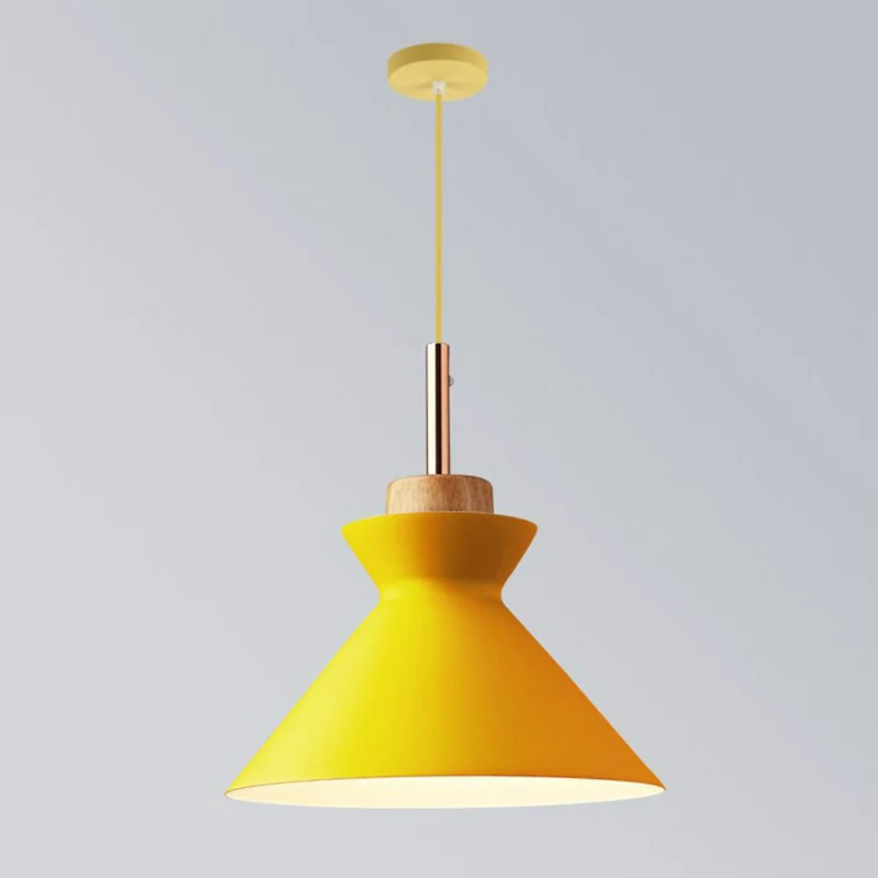 Lampada sospensione metallo per pentole Nordic 1 testa apparecchio di illuminazione sospensione per sala da pranzo