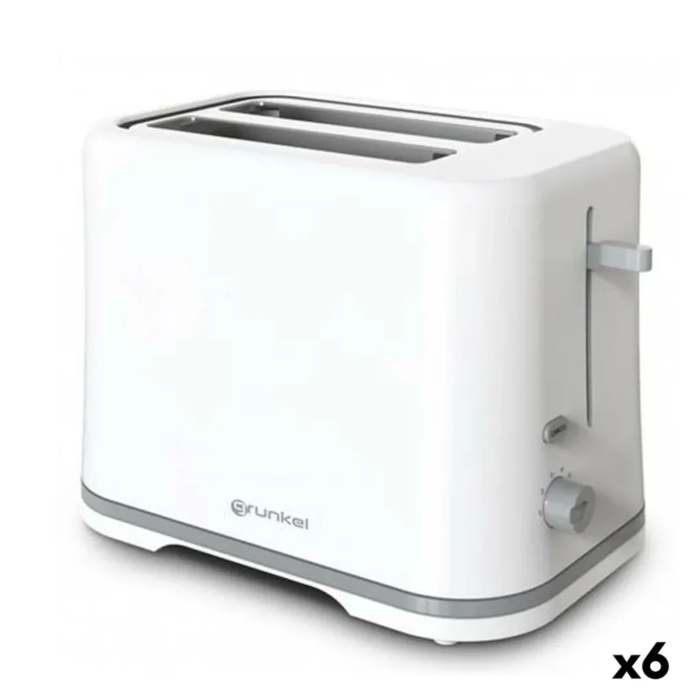Tostapane Grunkel Bianco 870 W 6 Unità