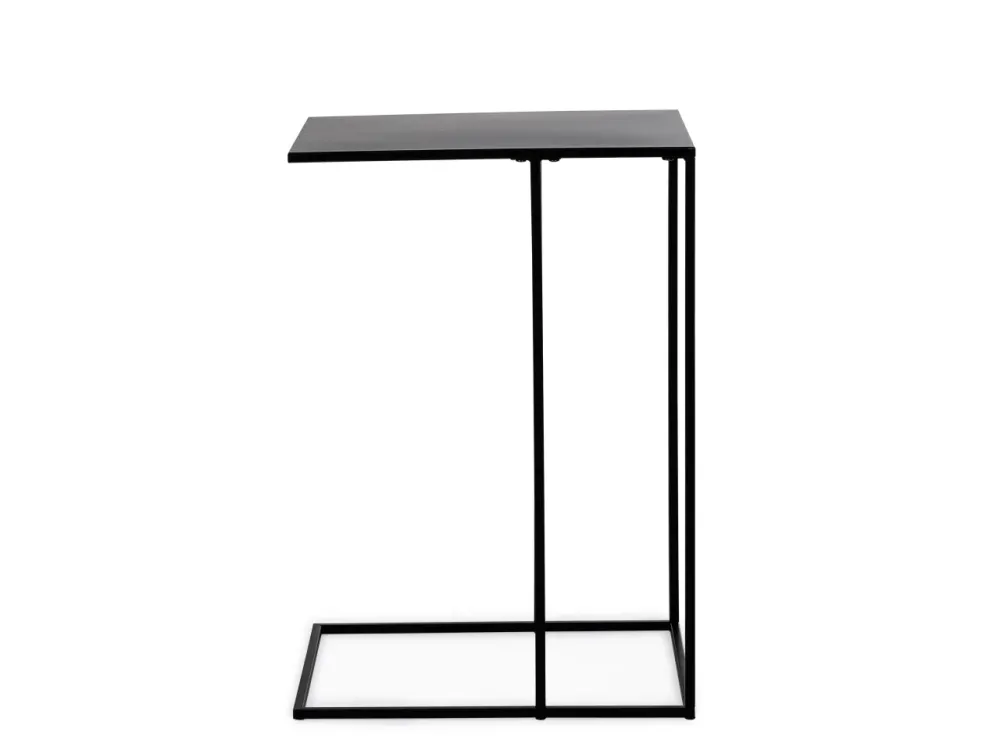 Alrik tavolino rettangolare nero 40xh.58cm
