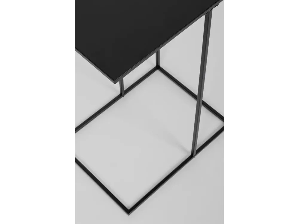 Alrik tavolino rettangolare nero 40xh.58cm