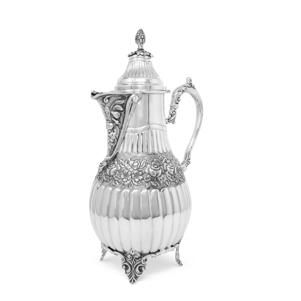 Cioccolatiera Argento 800 h. 35 cm.