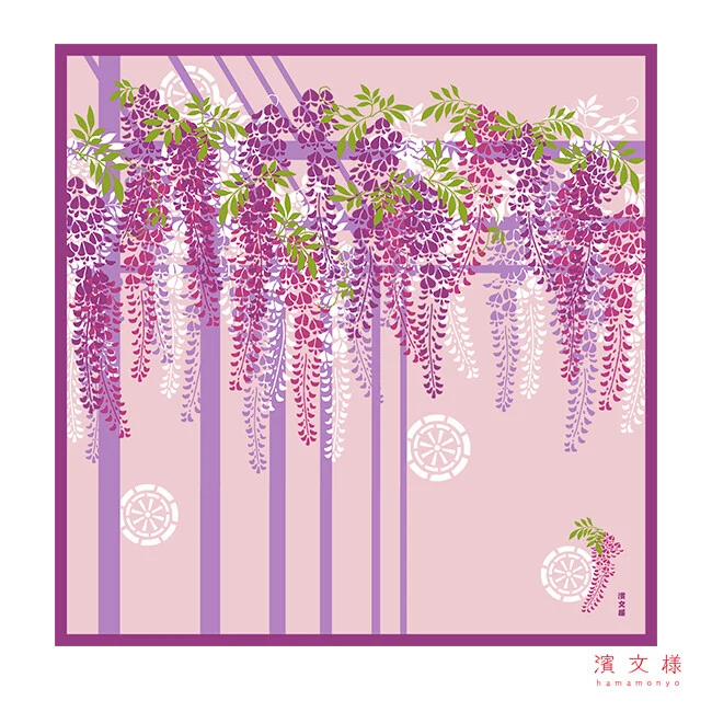 Furoshiki "Glicine"