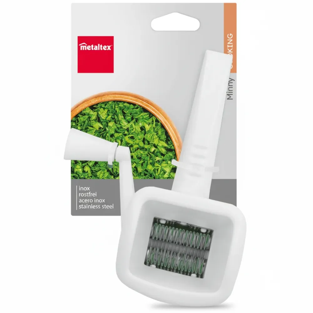 Tritaprezzemolo Manuale Metaltex Minny Acciaio Inox