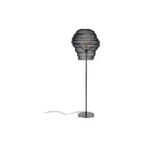 Lampada da terra Lena ferro nero White Label - 154cm