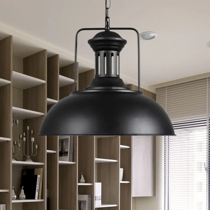 Lampadario sospensione metallo con diametro da 13"/14"/16" Lampadario sospensione sospensione per sala da pranzo, elegante...