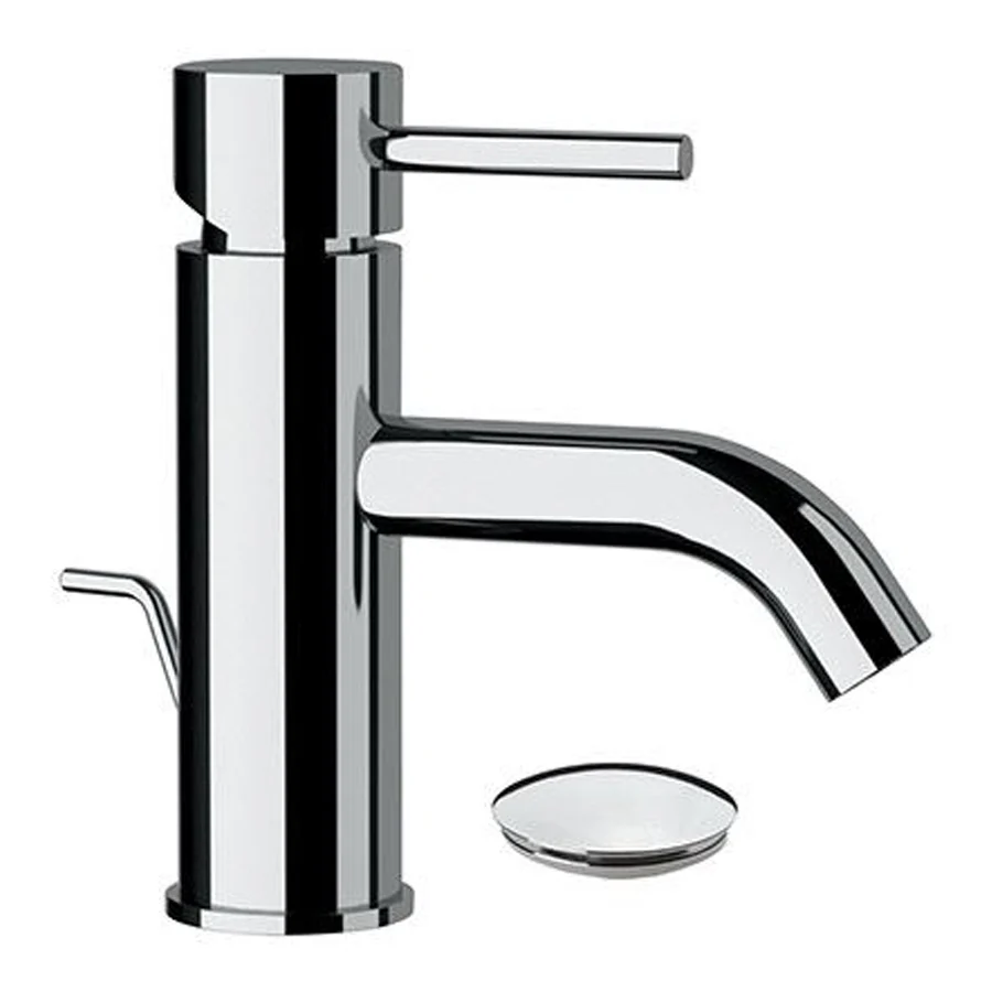 Caffè Grani Miscelatore monocomando lavabo Rubinetterie Mariani linea Next con scarico
