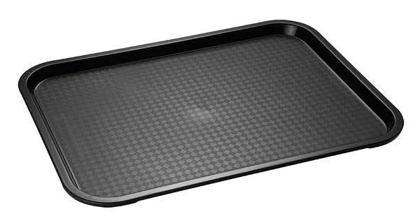 Vassoio per celere food APS 45 x 355 cm altezza: 2 cm polipropilene nero 00541