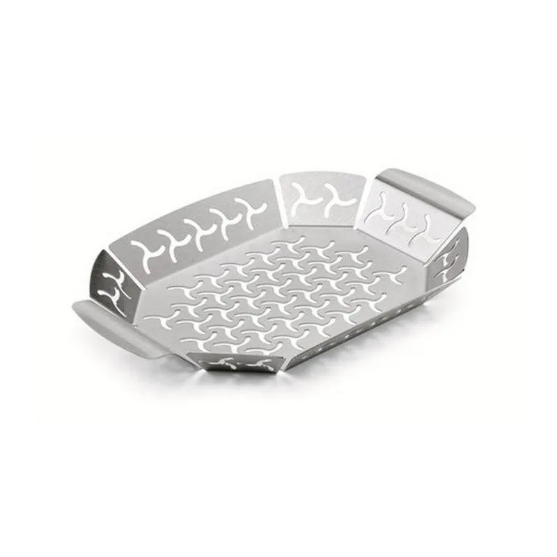 Vassoio Piccolo per Verdure Acciaio Inox Weber Original Cod. 6677