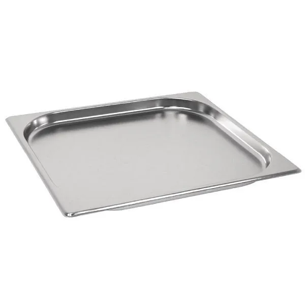 Vogue Contenitore GN acciaio inox 20mm GN2 / 3 GM314