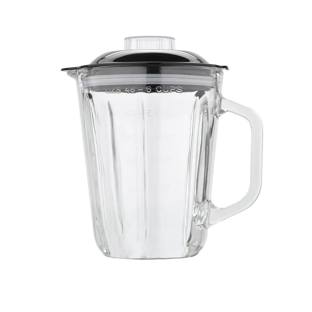 Bicchiere di Vetro EDM 00653 07678 1,5 L Frullatore Ricambio per Macchine per il Caffè