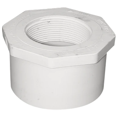 2-1/2" X 1-1/4" Spigot X FPT Connection Schedule 40 PVC Reducing Bushing 438-290S
