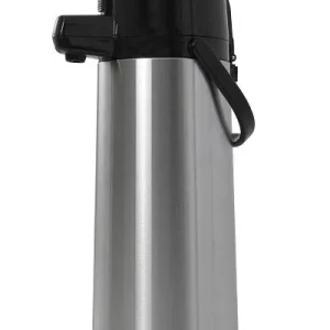 Caraffa con pompa isolata acciaio inossidabile Saro (interno vetro) 317-2075