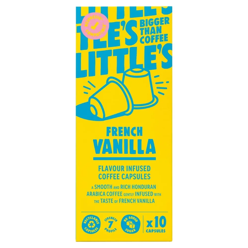 Capsule compatibili Little's Vaniglia Francese Nespresso 10 per confezione