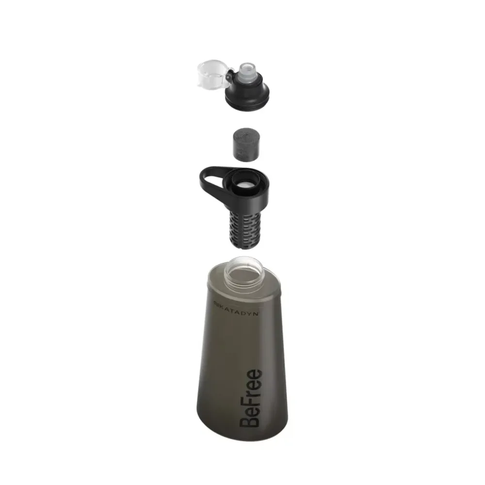 KATADYN | BEFREE AC 1.0 L BLACK EDITION - Borraccia filtrante con carboni attivi