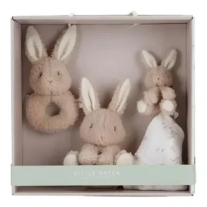 Little Dutch - Gift Box – 3 Giochi – Baby Bunny