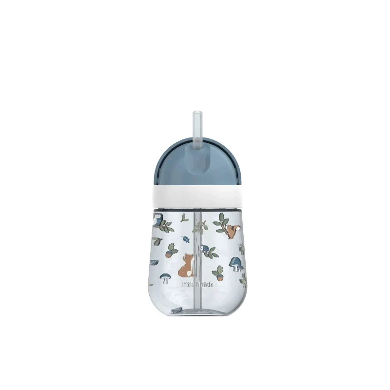 Little Dutch Prima borraccia con cannuccia Forest Friends