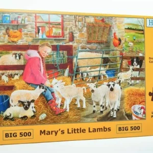 Puzzle di Mary's Little Lambs 500 pezzi XL