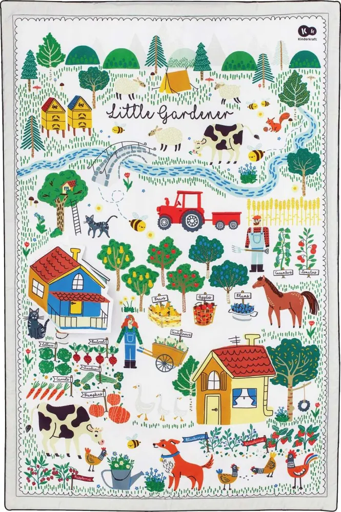 Tappetino educativo 3 1 LITTLE GARDENER di Kinderkraft