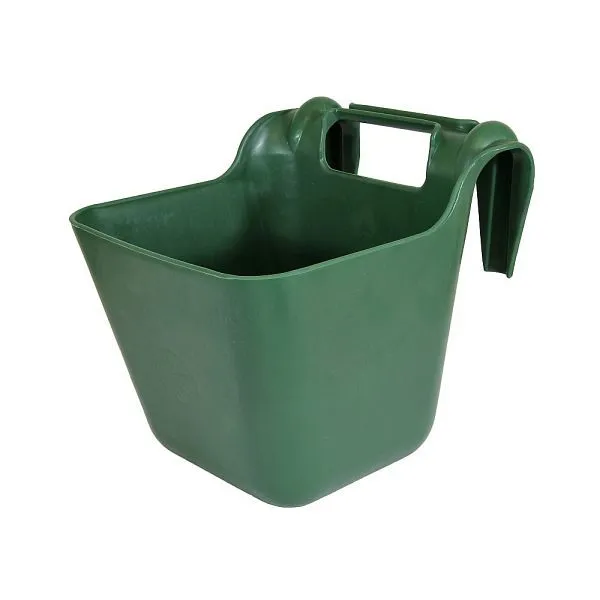 Mangiatoia Growi 113 capacità circa 12 litri da appendere nel trasportatore o box per cavalli plastica 10060480