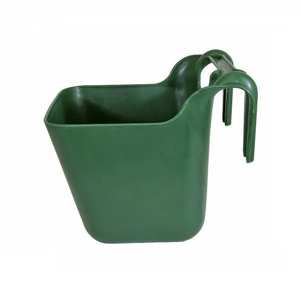 Mangiatoia Growi 113 capacità circa 12 litri da appendere nel trasportatore o box per cavalli plastica 10060480