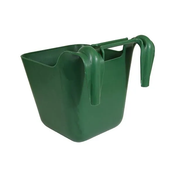 Mangiatoia Growi 113 capacità circa 12 litri da appendere nel trasportatore o box per cavalli plastica 10060480
