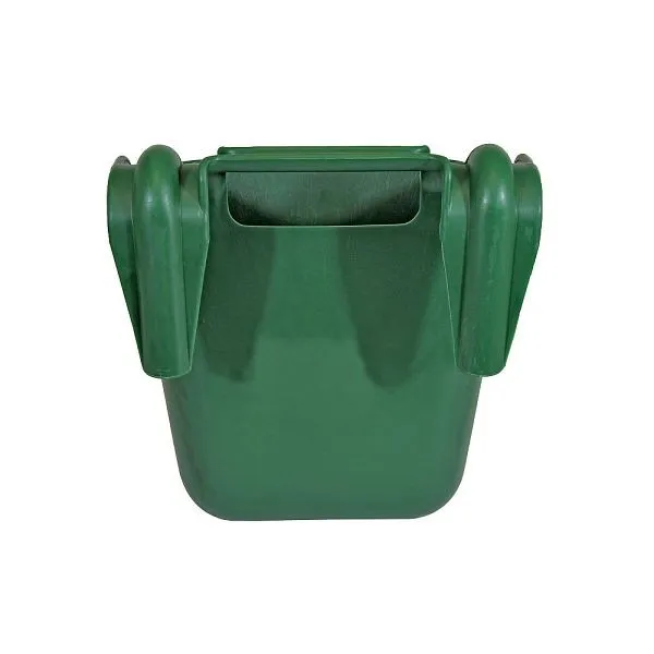 Mangiatoia Growi 113 capacità circa 12 litri da appendere nel trasportatore o box per cavalli plastica 10060480