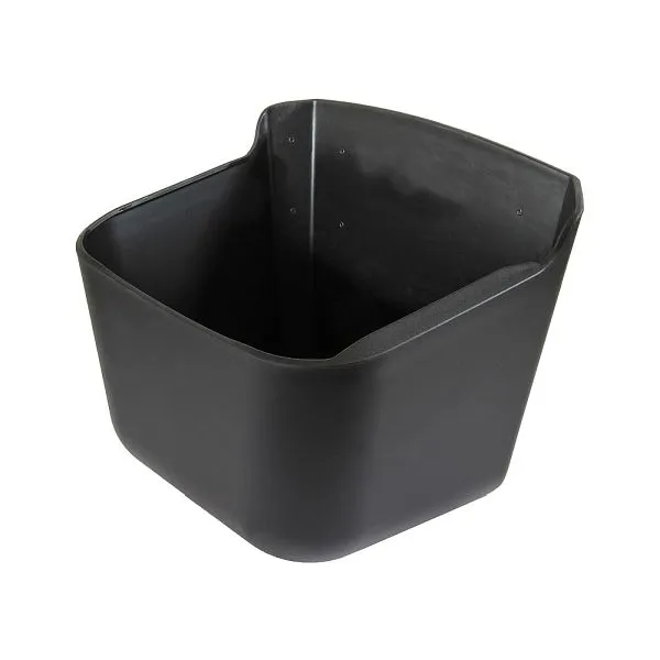 Mangiatoia professionale Growi con tappo di drenaggio 40 larghezza x 30 profondità x 22/33 altezza cm plastica 10070900
