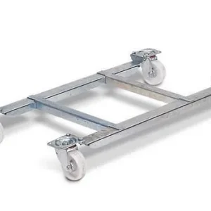 Telaio base DENIOS con 4 ruote piroettanti per contenitore sabbia SB 550 136-494
