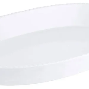 Contacto teglia porcellana bianca 360 x 220 x H50 cm 2755/360