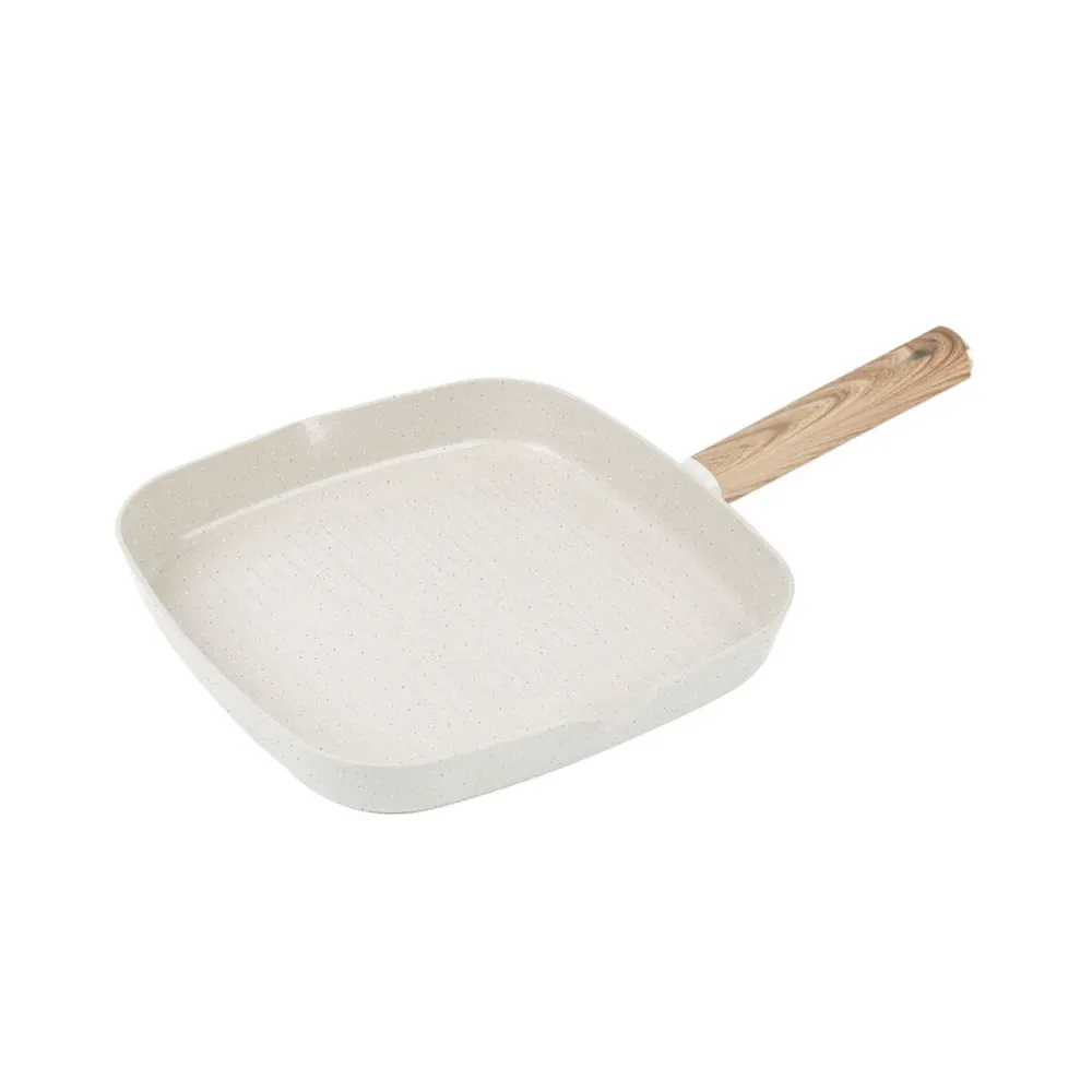 Padella griglia Quttin ECOOK Bianco (6 Unità)
