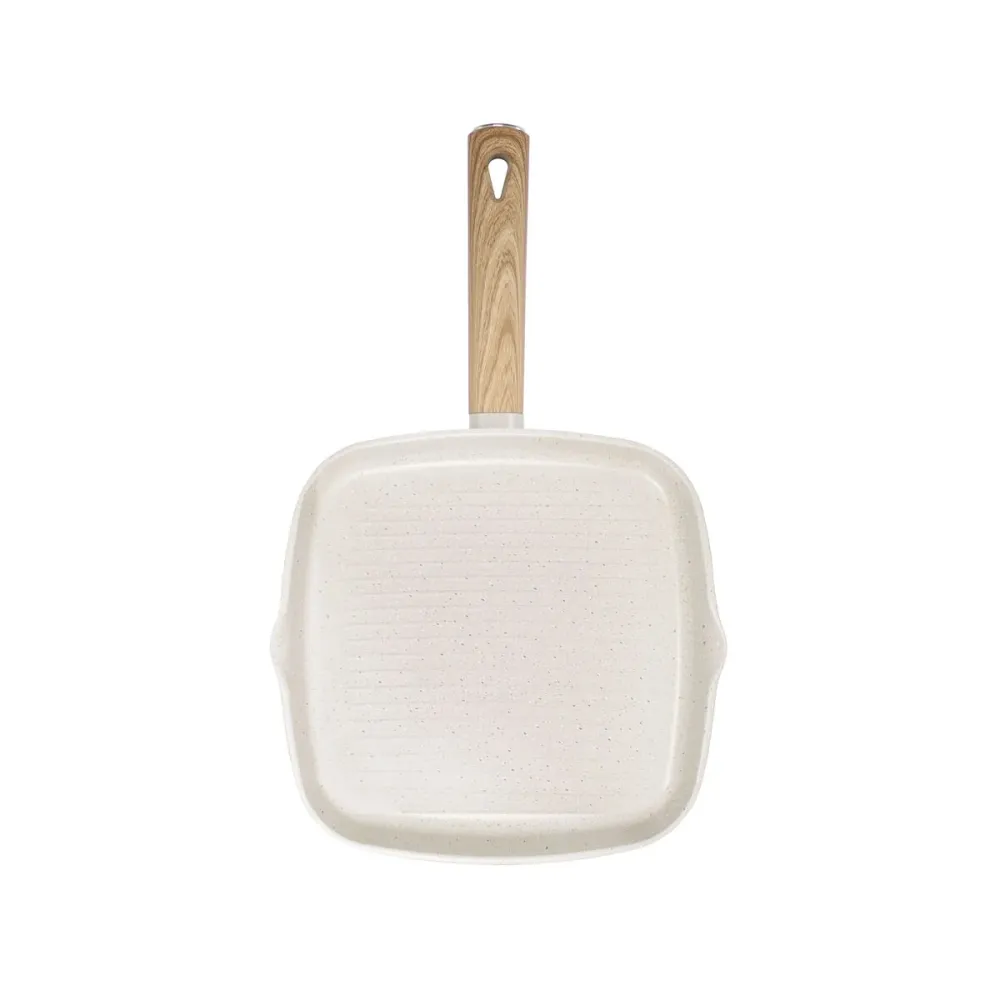 Padella griglia Quttin ECOOK Bianco (6 Unità)