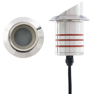 WAC Lighting - 2111-30SS - WAC 2" LED INGROUND SHROUD STAINLESS DI ACCIAIO 3000K