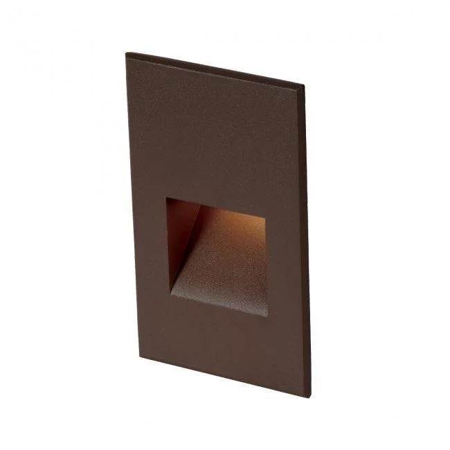 WAC Lighting - 4021-30BZ - Bronzo Rectangle LED Step Light, 3000K