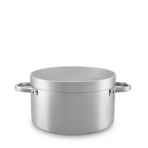 CASSERUOLA ALTA 2 MAN. ALLUM. 5 MM DIAM 45 CM
