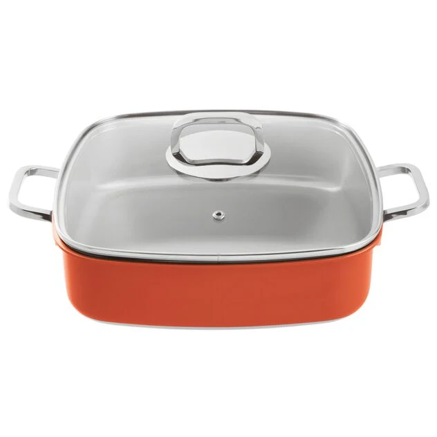 Casseruola 2/M C/Cop Cm 27X27X7 Lt 4 Cod. 12304O26