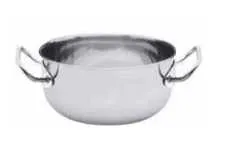 Casseruola 2 manici catering cm 40 fondo induzione modello ariel Omra