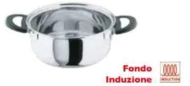 Casseruola semifonda 2 manici cm 26 modello lady plastic Omra
