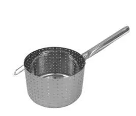 Cestello cm 28 pasta 1 m. catering rivettato modello hotel 18/10 Omra