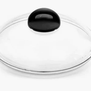COPERCHIO VETRO PER PENTOLAME RIVESTITO PIETRA LAVICA 16CM