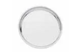 Copripiastra cm 18.5 inox Omra