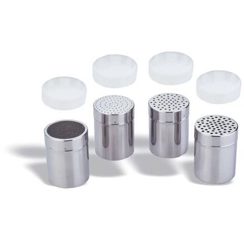 DOSASPEZIE BUCHI MEDI ACCIAIO INOX CON COPERCHIO PLASTICA