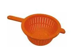Scolapasta 1 manico e 1 maniglia cm 24 azzurro Omra