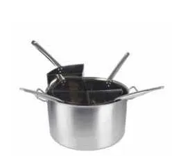 Set cottura multiuso: casseruola + 4 cestelli multiuso modello daisy cm 36 Omra