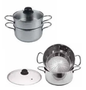 Set vapore con casseruola modello daisy cm 20 orma Omra