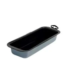 Stampo plumcake cm 25 acciaio antiaderente con gancio per esposizione Omra