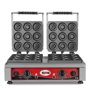 Frullatore Immersione Piastra per waffle GMG Donato 2x (Ø 9 x 8 cm x 14 cm / 28 cm) piastra di cottura fissa da 50° 300°C...