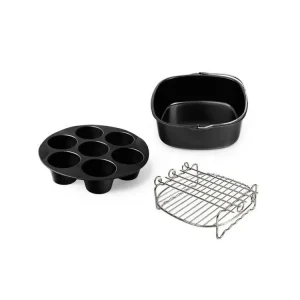 ACCESSORI PER FRIGGITRICE AD ARIA CONFEZIONE DA 3 - 4L
