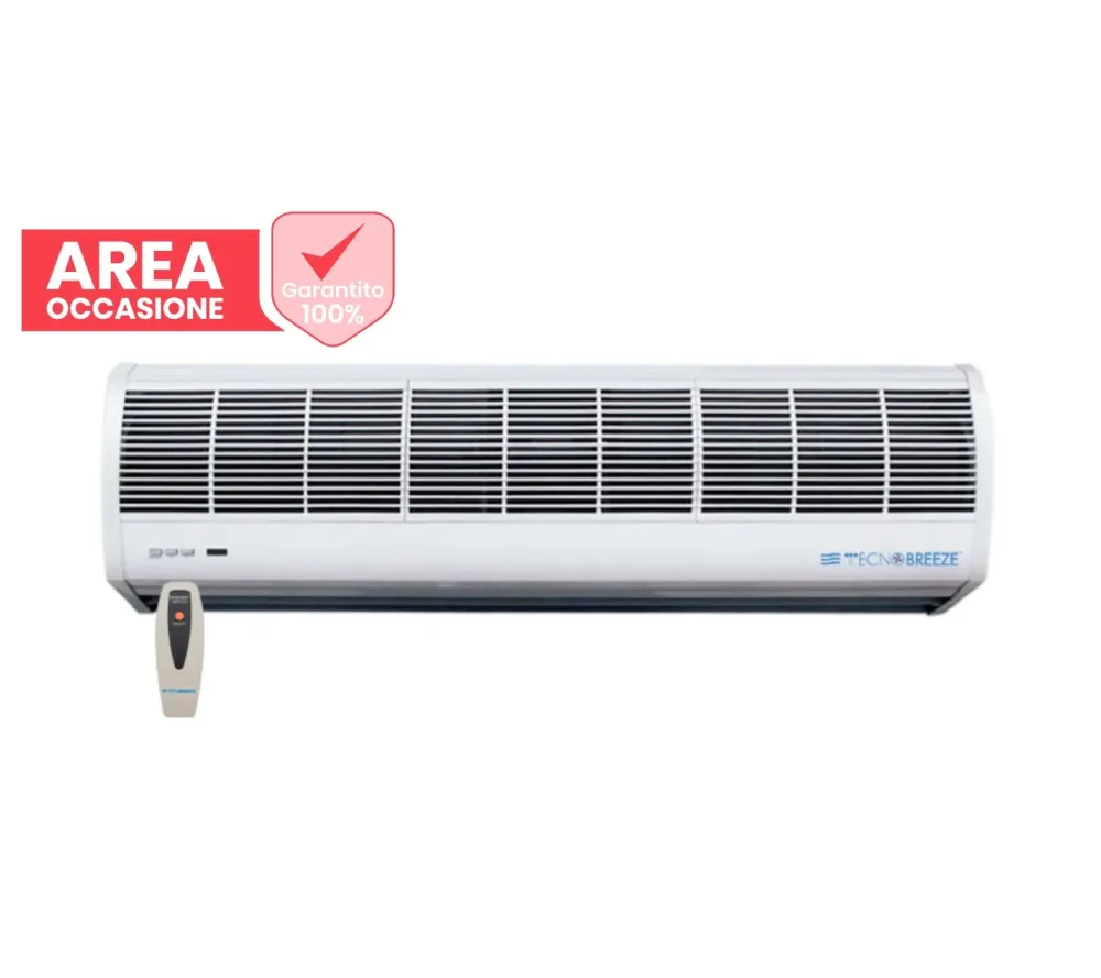 AREA OCCASIONI 2354 Barriera D'Aria Centrifuga Tecnogas Tecnobreeze modello NATURAL WIND 180 da 180 cm con Telecomando cod...