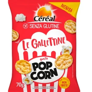 Cereal Gallettine Gusto Pop Corn 70 G