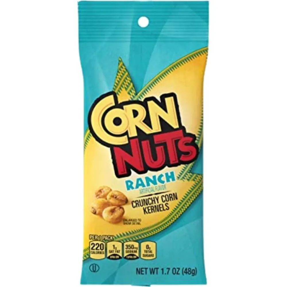 Corn Nuts Ranch, mais tostato alla salsa ranch da 48g
